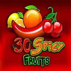 Official Slots logo: 30 Spicy Fruits by Amusnet Interactive at SlotRave Casino