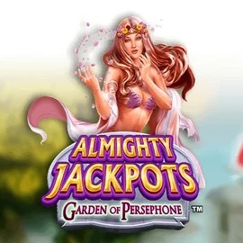 Jackpots logo of Almighty Jackpots: Garden of Persephone from Novomatic at SlotRave Casino