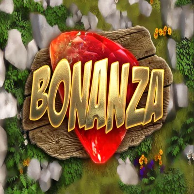 Bonanza slot logo by Big Time Gaming at SlotRave CasinoBonanza