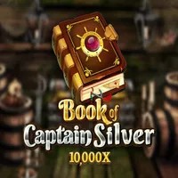 Book of Captain Silver slot logo by All41 Studios at SlotRave CasinoBook of Captain Silver