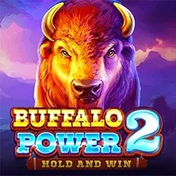 Buffalo Power 2: Hold and Win game by Playson – logo hosted on SlotRave Casino