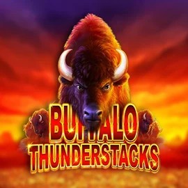 Buffalo Thunderstacks logo by Amatic Industries at SlotRave CasinoBuffalo Thunderstacks