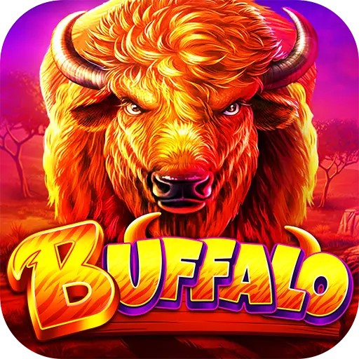 Logo of Buffalo Slots from Aristocrat Gaming at SlotRave Casino