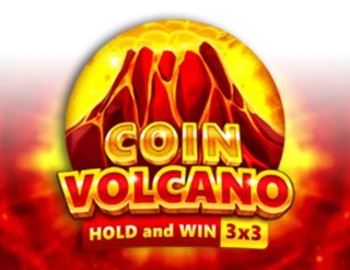 Logo of Coin Volcano from 3 Oaks Gaming at SlotRave Casino