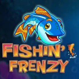 Fishin Frenzy slot logo by Blueprint Gaming at SlotRave CasinoFishin Frenzy