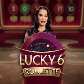 Lucky 6 Roulette by Pragmatic Play, showcased at slot-ravecasino.com – game logo