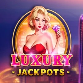 Luxury Jackpots online game logo by Triple Cherry on slot-ravecasino.com
