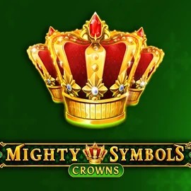 Mighty Symbols Crowns casino game by Wazdan – featured logo at SlotRave Casino