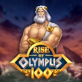 Enjoy Rise of Olympus 100 by Play'n GO – logo hosted on slot-ravecasino.com