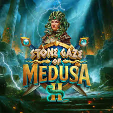 Slots logo of Stone Gaze of Medusa 2 from Stakelogic at SlotRave Casino