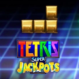 Tetris Super Jackpots slot icon by WMS, available at SlotRave Casino